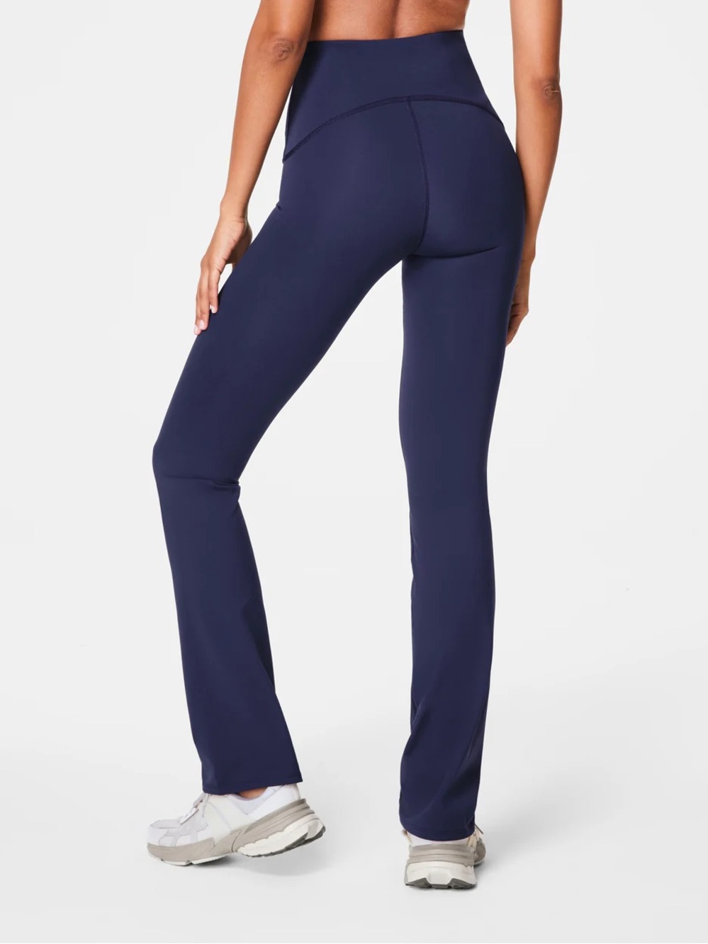 SPANX Navy Booty Boost Yoga Pants